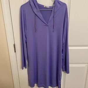Light purple beach coverup